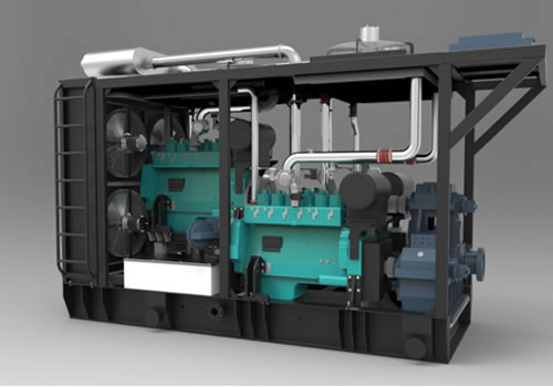 810kW AMICO Natural Gas Genset